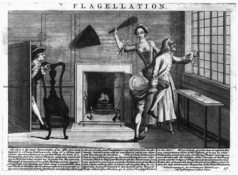 18th century depiction of flagellation